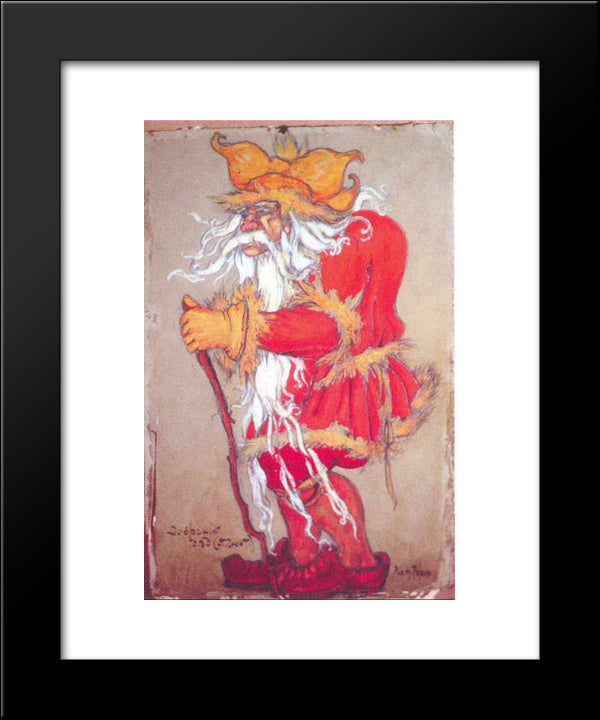 Dovrsky Grandfather 20x24 Black Modern Wood Framed Art Print Poster by Roerich, Nicholas