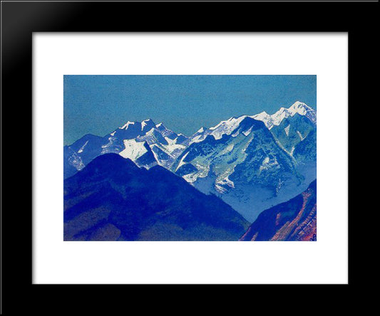 Kuluta 20x24 Black Modern Wood Framed Art Print Poster by Roerich, Nicholas