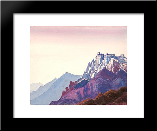 Ladakh. Himalayas. 20x24 Black Modern Wood Framed Art Print Poster by Roerich, Nicholas
