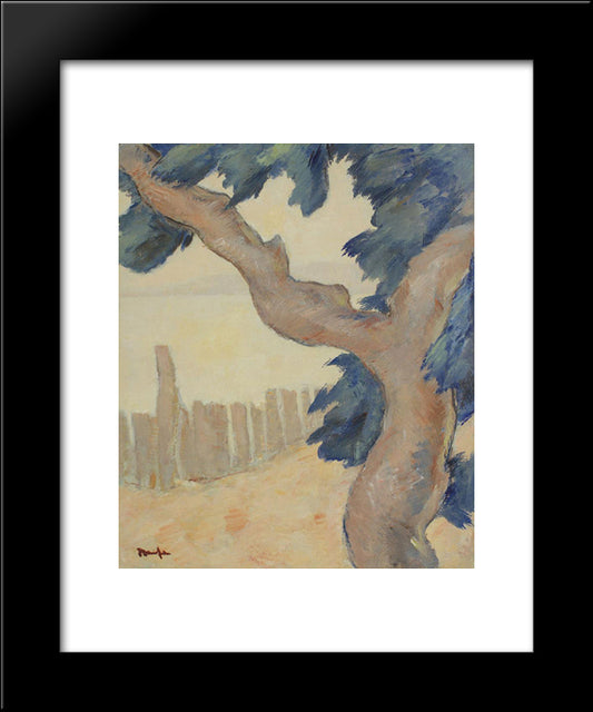 Morning At Balcic 20x24 Black Modern Wood Framed Art Print Poster by Tonitza, Nicolae