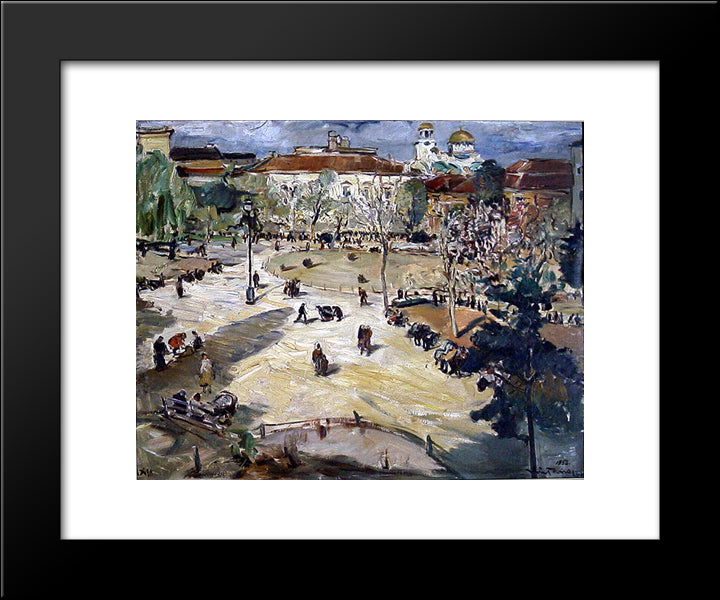 Unknown Title 20x24 Black Modern Wood Framed Art Print Poster by Tanev, Nikola