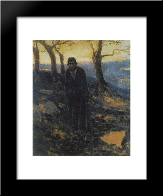 Judah 20x24 Black Modern Wood Framed Art Print Poster by Ge, Nikolai