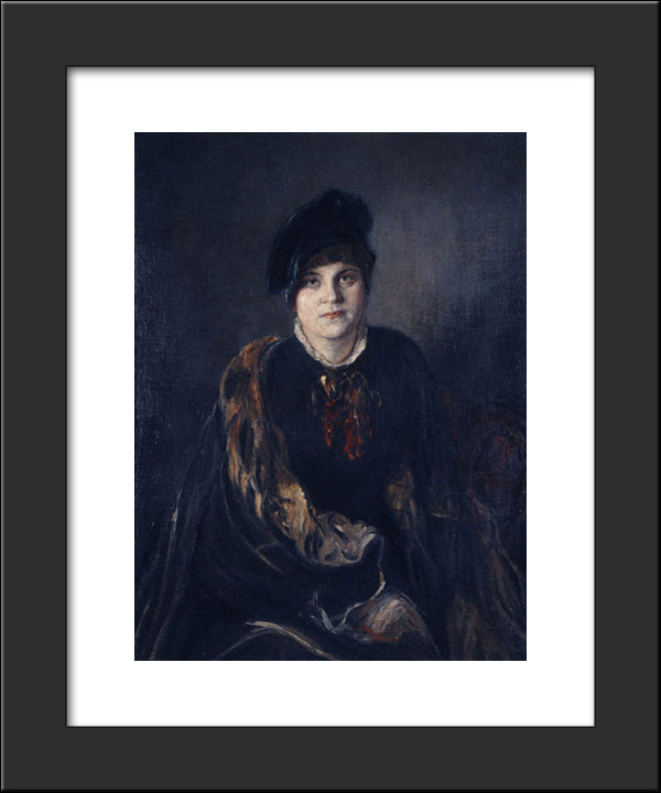 Artemis Gyzi 20x24 Black Modern Wood Framed Art Print Poster by Gyzis, Nikolaos