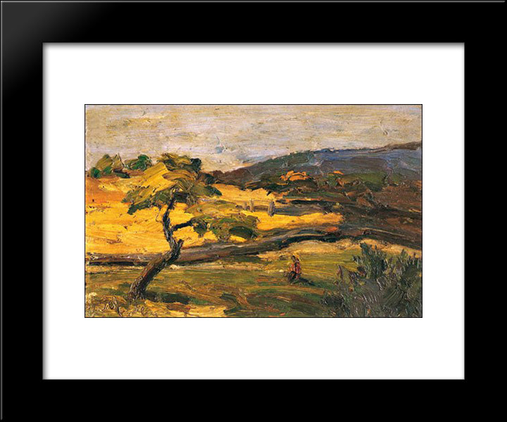 Landscape 20x24 Black Modern Wood Framed Art Print Poster by Lytras, Nikolaos