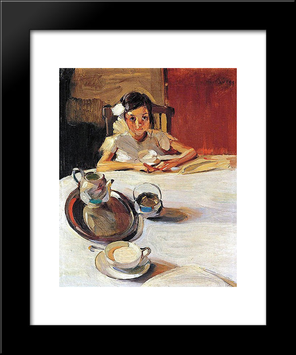 The Milk 20x24 Black Modern Wood Framed Art Print Poster by Lytras, Nikolaos