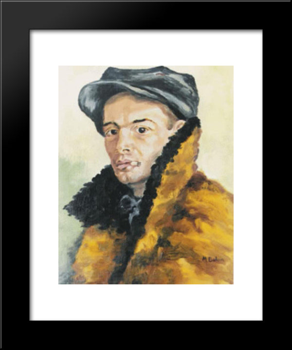 Portrait 20x24 Black Modern Wood Framed Art Print Poster by Bancila, Octav