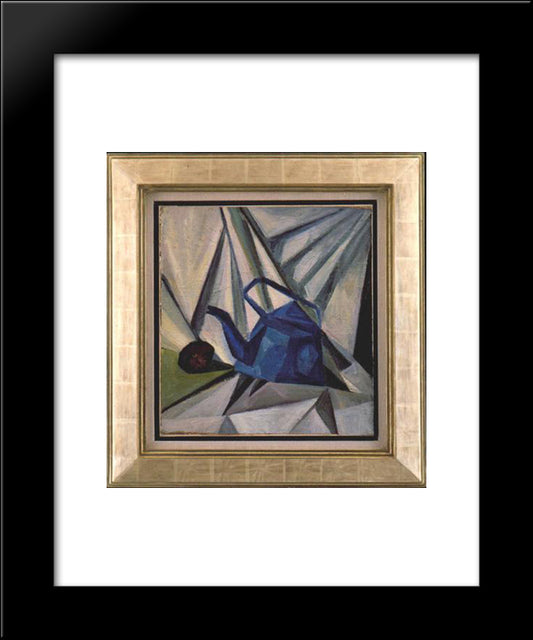 Tea Kettle 20x24 Black Modern Wood Framed Art Print Poster by Bogomazov, Oleksandr