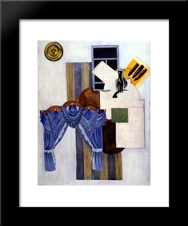 Room 20x24 Black Modern Wood Framed Art Print Poster by Rozanova, Olga