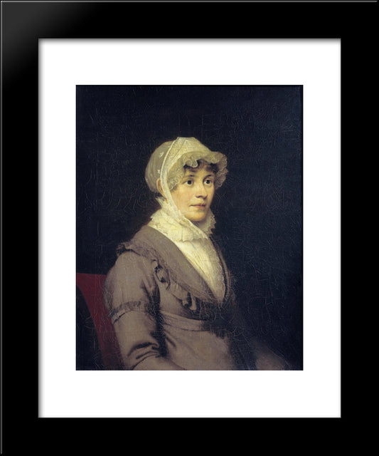 Portrait Of Countess Ekaterina Petrovna Rostopchina 20x24 Black Modern Wood Framed Art Print Poster by Kiprensky, Orest