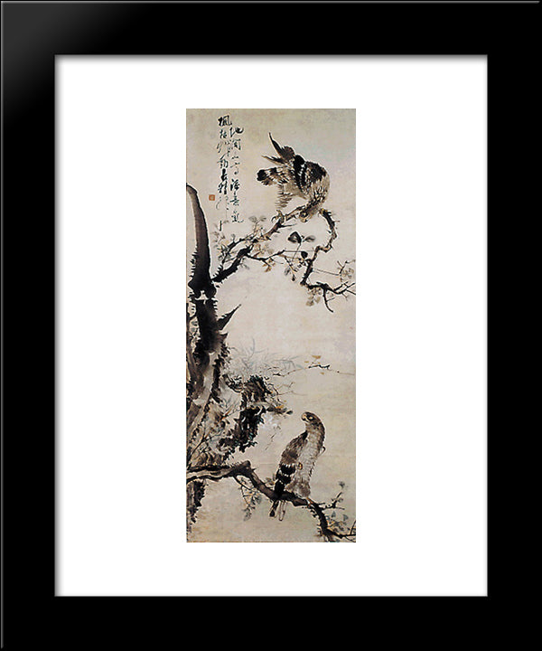 Hochwido 20x24 Black Modern Wood Framed Art Print Poster by Owon