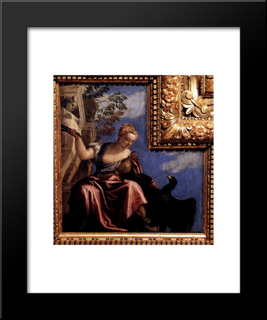 Moderation 20x24 Black Modern Wood Framed Art Print Poster by Veronese, Paolo