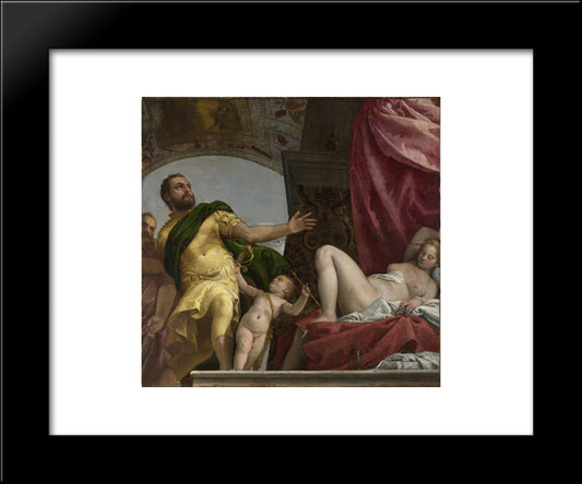 Respect 20x24 Black Modern Wood Framed Art Print Poster by Veronese, Paolo