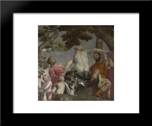 Unfaithfulness 20x24 Black Modern Wood Framed Art Print Poster by Veronese, Paolo