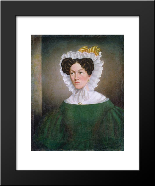 Eliza Clarke Cory Clench 20x24 Black Modern Wood Framed Art Print Poster by Kane, Paul