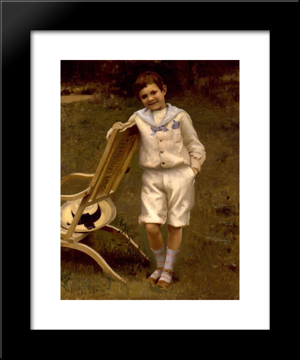 Robert Andre Peel 20x24 Black Modern Wood Framed Art Print Poster by Peel, Paul