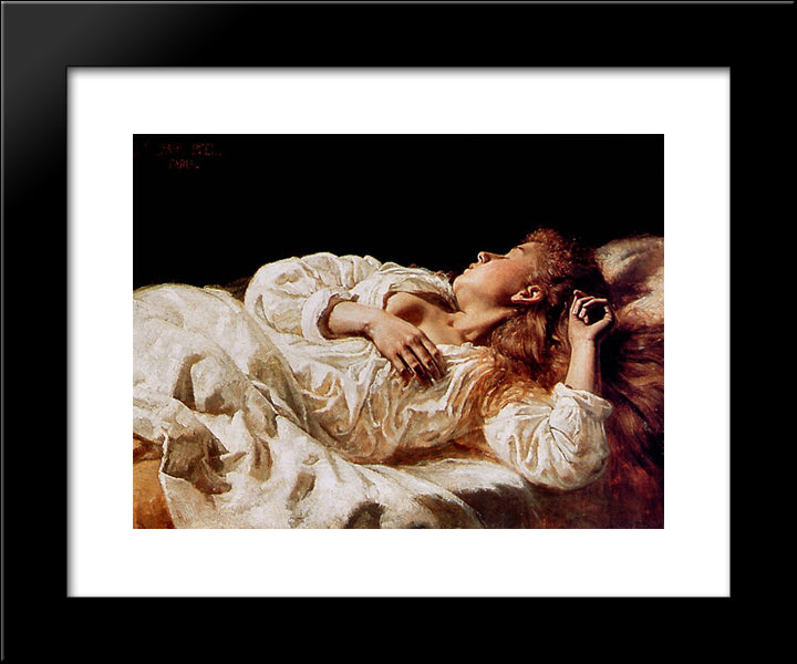 The Rest 20x24 Black Modern Wood Framed Art Print Poster by Peel, Paul