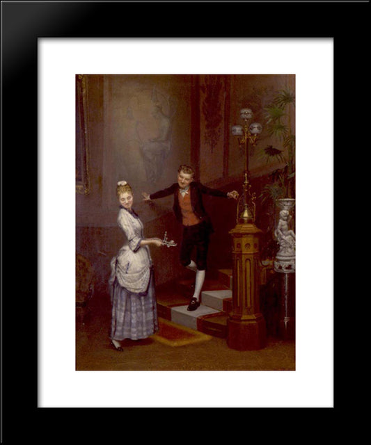 Toll If You Please 20x24 Black Modern Wood Framed Art Print Poster by Peel, Paul