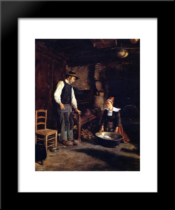 Interior 20x24 Black Modern Wood Framed Art Print Poster by Serusier, Paul