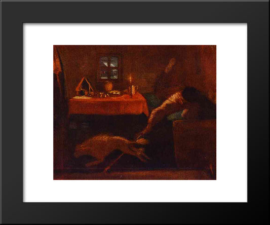 Encore, Encore 20x24 Black Modern Wood Framed Art Print Poster by Fedotov, Pavel