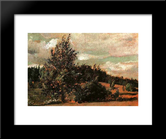 Landscape. Wind 20x24 Black Modern Wood Framed Art Print Poster by Filonov, Pavel
