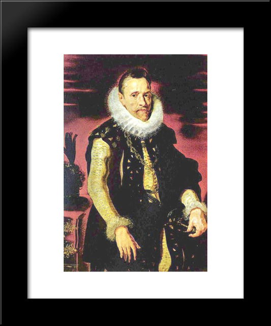 Albert Vii, Governor Of The Southern Provinces 20x24 Black Modern Wood Framed Art Print Poster by Rubens, Peter Paul