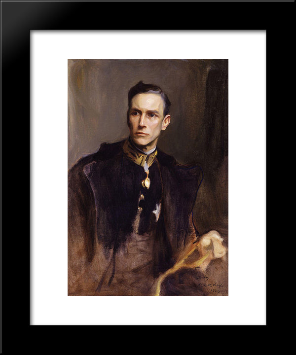 John Loader Maffey, 1St Baron Rugby 20x24 Black Modern Wood Framed Art Print Poster by Laszlo, Philip de