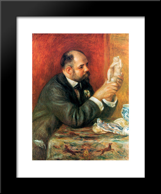 Ambroise Vollard 20x24 Black Modern Wood Framed Art Print Poster by Renoir, Pierre Auguste
