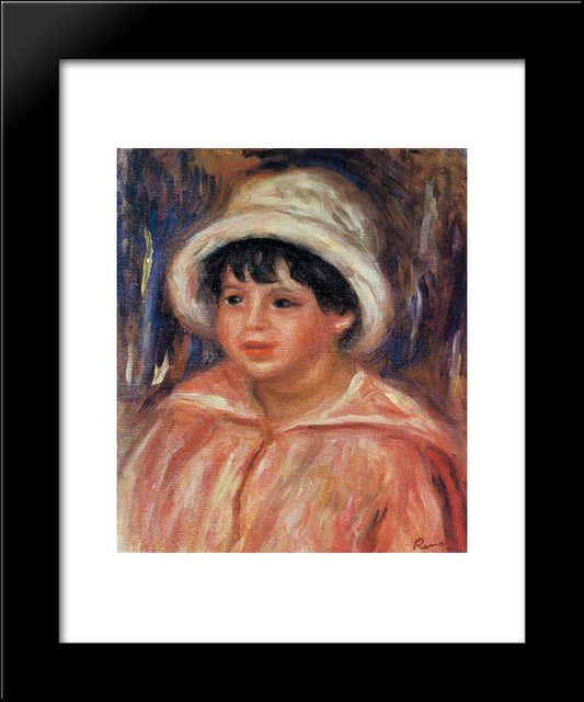 Claude Renoir 20x24 Black Modern Wood Framed Art Print Poster by Renoir, Pierre Auguste