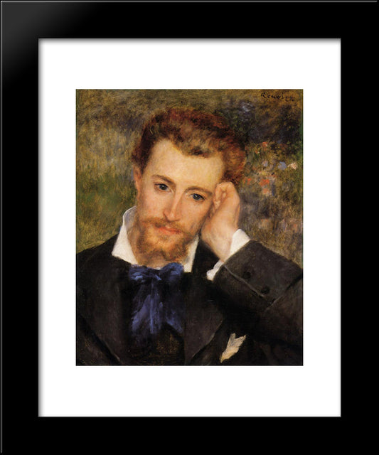 Eugene Murer 20x24 Black Modern Wood Framed Art Print Poster by Renoir, Pierre Auguste