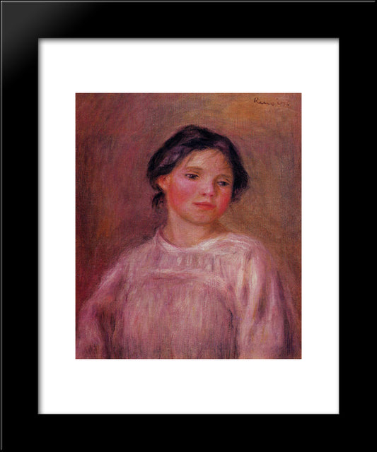 Helene Bellow 20x24 Black Modern Wood Framed Art Print Poster by Renoir, Pierre Auguste