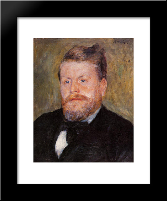 Jacques Eugene Spuller 20x24 Black Modern Wood Framed Art Print Poster by Renoir, Pierre Auguste