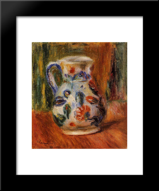 Jug 20x24 Black Modern Wood Framed Art Print Poster by Renoir, Pierre Auguste