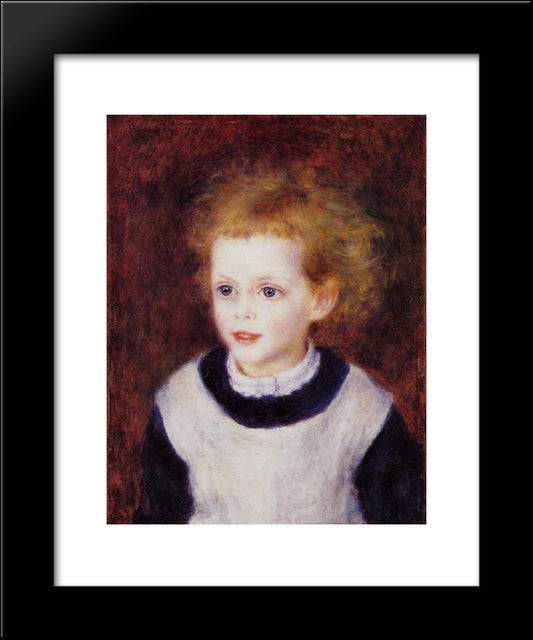 Margot Berard 20x24 Black Modern Wood Framed Art Print Poster by Renoir, Pierre Auguste