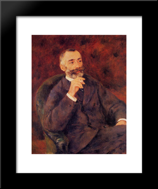 Paul Berard 20x24 Black Modern Wood Framed Art Print Poster by Renoir, Pierre Auguste