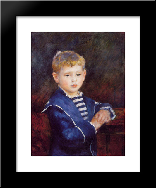 Paul Haviland 20x24 Black Modern Wood Framed Art Print Poster by Renoir, Pierre Auguste