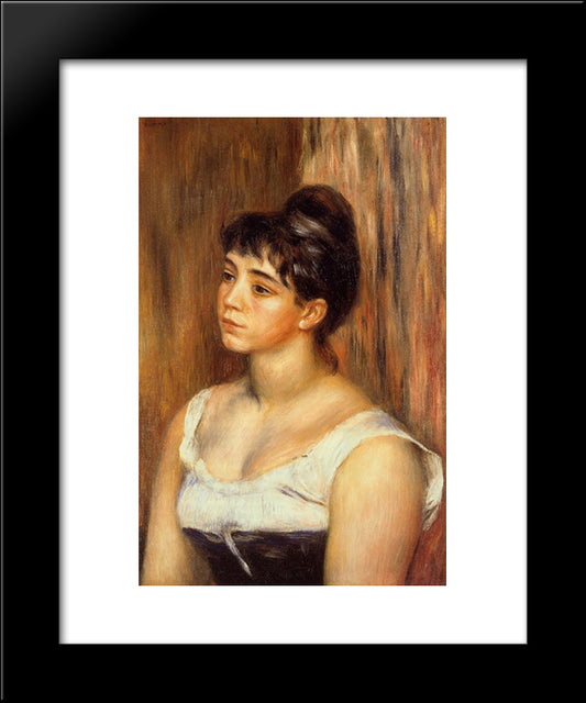 Suzanne Valadon 20x24 Black Modern Wood Framed Art Print Poster by Renoir, Pierre Auguste