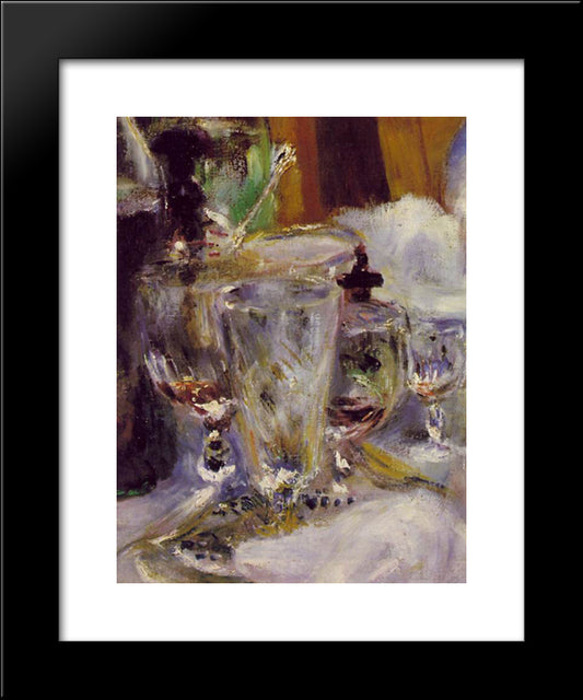 The Luncheon Of The Boating Party 20x24 Black Modern Wood Framed Art Print Poster by Renoir, Pierre Auguste