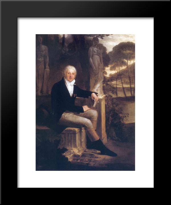 Giovanni Battista Sommariva 20x24 Black Modern Wood Framed Art Print Poster by Prud'hon, Pierre Paul