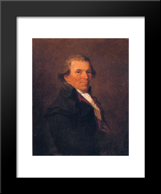 Jean-Baptiste Landel 20x24 Black Modern Wood Framed Art Print Poster by Prud'hon, Pierre Paul