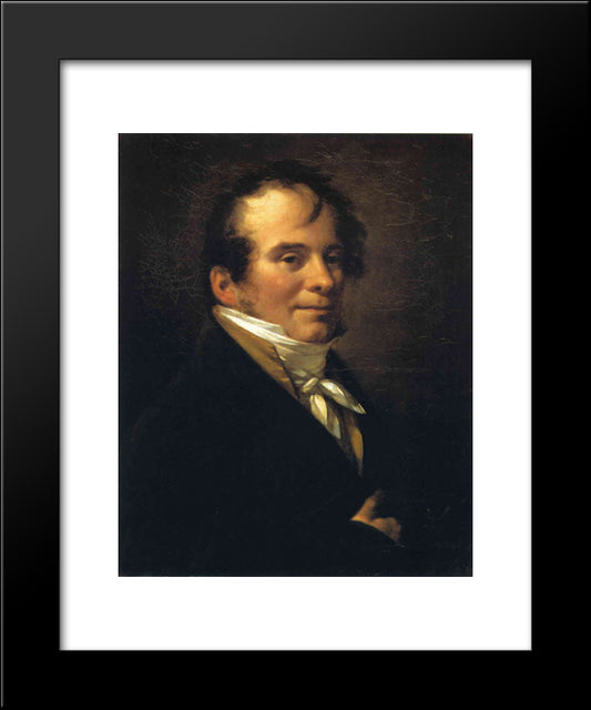 Monsieur Lavallee 20x24 Black Modern Wood Framed Art Print Poster by Prud'hon, Pierre Paul