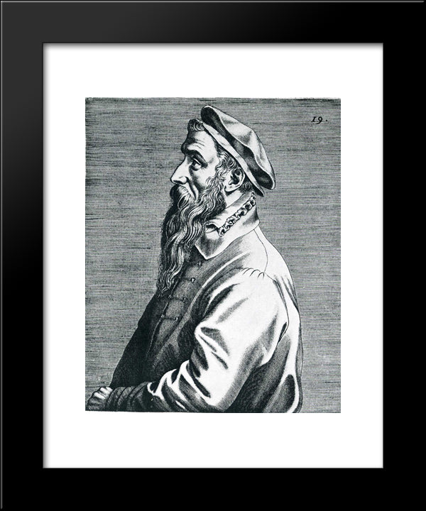 Pieter Bruegel The Elder 20x24 Black Modern Wood Framed Art Print Poster by Bruegel the Elder, Pieter