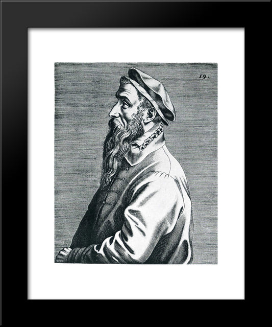 Pieter Bruegel The Elder 20x24 Black Modern Wood Framed Art Print Poster by Bruegel the Elder, Pieter