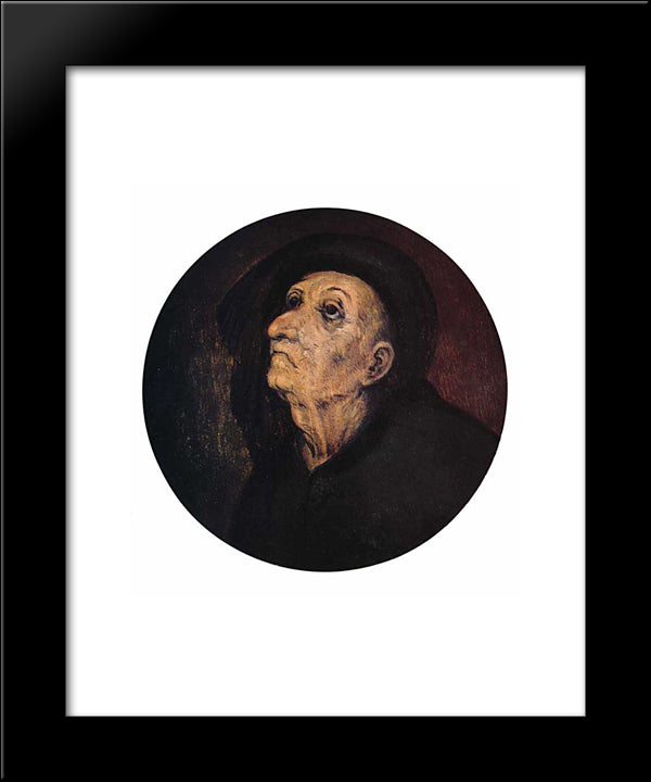 Religionist 20x24 Black Modern Wood Framed Art Print Poster by Bruegel the Elder, Pieter