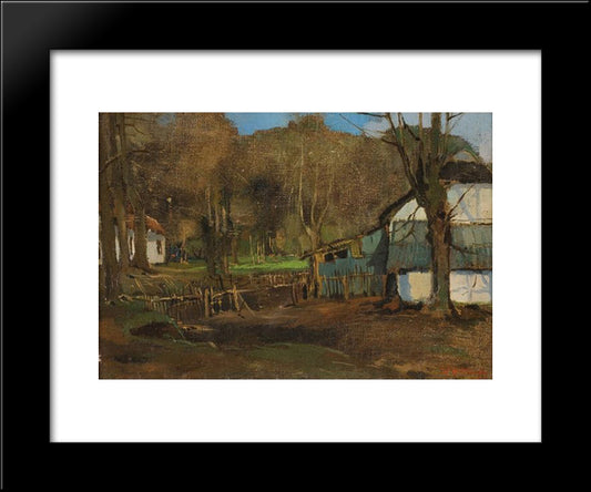 Landscape, Bishops Court 20x24 Black Modern Wood Framed Art Print Poster by Wenning, Pieter