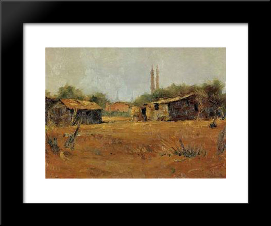 Native Location, Pretoria 20x24 Black Modern Wood Framed Art Print Poster by Wenning, Pieter