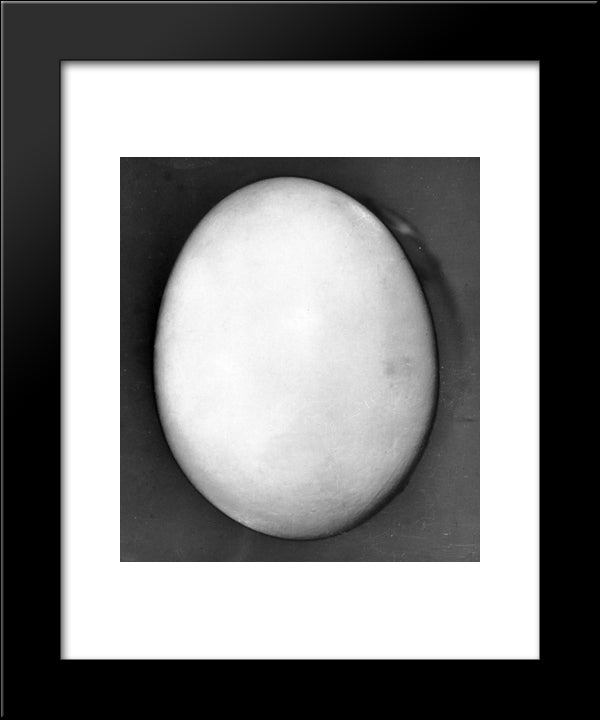 L'Oeuf 20x24 Black Modern Wood Framed Art Print Poster by Ubac, Raoul