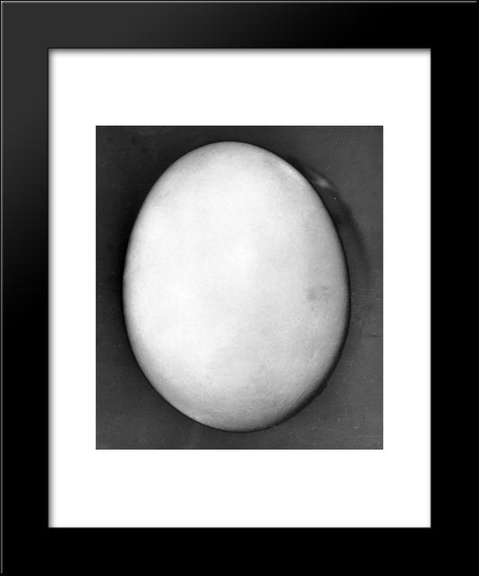 L'Oeuf 20x24 Black Modern Wood Framed Art Print Poster by Ubac, Raoul