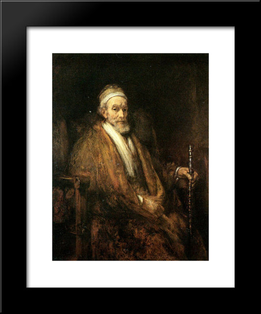 Jacob Tripp 20x24 Black Modern Wood Framed Art Print Poster by Rembrandt