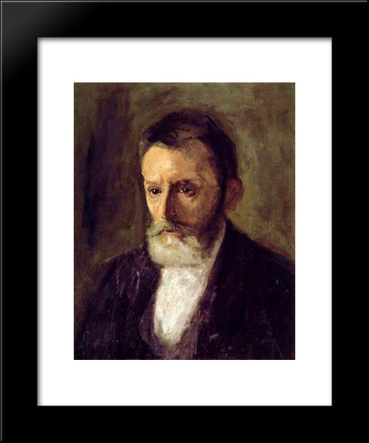 Carl Zentzytzki 20x24 Black Modern Wood Framed Art Print Poster by Gerstl, Richard