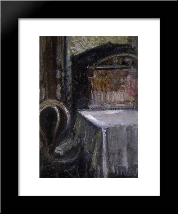 Room 20x24 Black Modern Wood Framed Art Print Poster by Gerstl, Richard